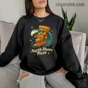 Sweatshirt Surfing Pizza 10