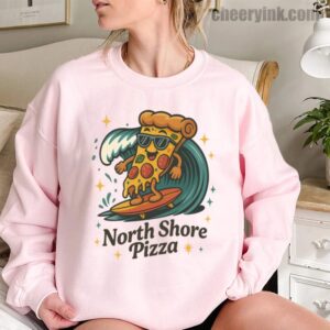 Sweatshirt Surfing Pizza 11