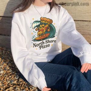 Sweatshirt Surfing Pizza 14