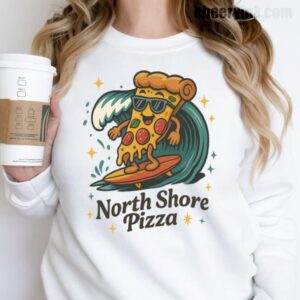 Sweatshirt Surfing Pizza 17