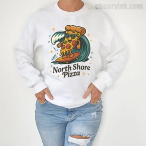Sweatshirt Surfing Pizza 4