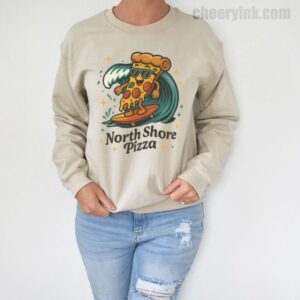 Sweatshirt Surfing Pizza 5