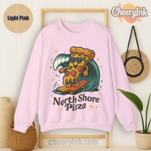 Sweatshirt Surfing Pizza Light