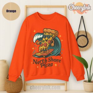 Sweatshirt Surfing Pizza