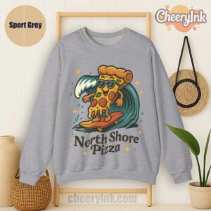 Sweatshirt Surfing Pizza Sport