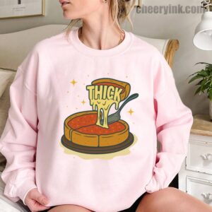 Sweatshirt Thick Deep Dish Pizza 11