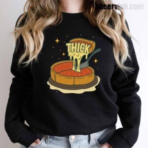 Sweatshirt Thick Deep Dish Pizza 15