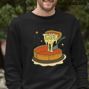 Sweatshirt Thick Deep Dish Pizza 16