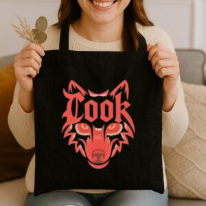 Look Wolf Design Tote Bag