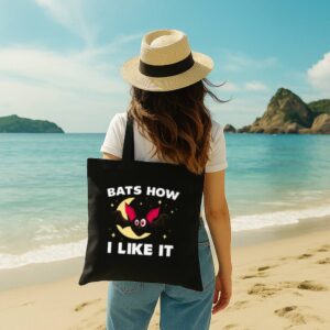 Tote Bats How I Like It 11 Black Tote