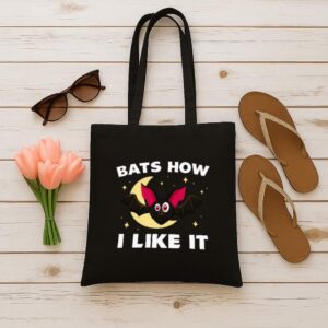 Tote Bats How I Like It 12 Black Tote