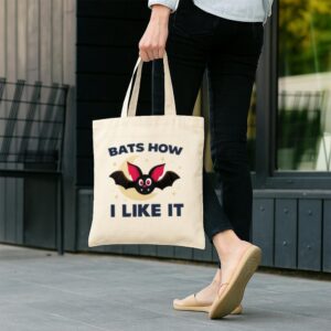 Tote Bats How I Like It 12 Natural Tote