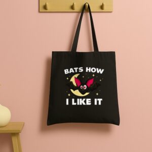 Tote Bats How I Like It 13 Black Tote