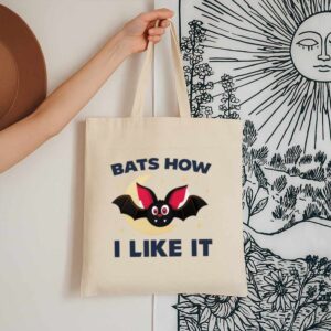 Tote Bats How I Like It 13 Natural Tote
