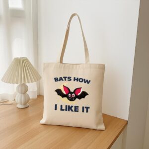 Tote Bats How I Like It 16 Natural Tote