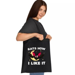 Tote Bats How I Like It 2 Black Tote