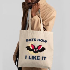 Tote Bats How I Like It 2 Natural Tote