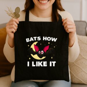 Tote Bats How I Like It 3 Black Tote