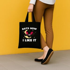 Tote Bats How I Like It 5 Black Tote