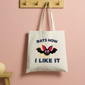 Tote Bats How I Like It 5 Natural Tote
