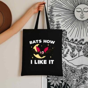 Tote Bats How I Like It 6 Black Tote