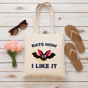 Tote Bats How I Like It 6 Natural Tote