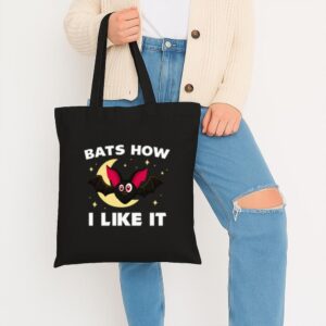 Tote Bats How I Like It 7 Black Tote