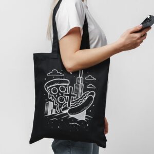 Tote Chicago Icons 1 Black Tote