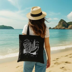 Tote Chicago Icons 11 Black Tote