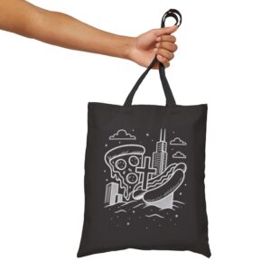 Tote Chicago Icons 15 Black Tote
