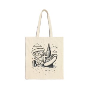 Tote Chicago Icons 18 Natural Tote