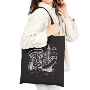 Tote Chicago Icons 19 Black Tote