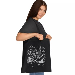 Tote Chicago Icons 2 Black Tote