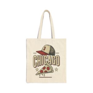 Tote Chicago Pizza Baseball 18 Natural