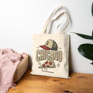 Tote Chicago Pizza Baseball 19 Natural