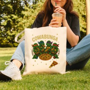 Cowabunga Tote Bag
