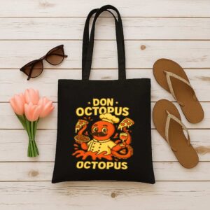 Tote Don Octopus 12 Black