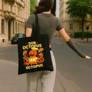 Tote Don Octopus 4 Black