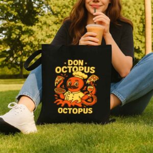 Tote Don Octopus 8 Black Tote