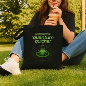 Quantum Quiche Tote Bag