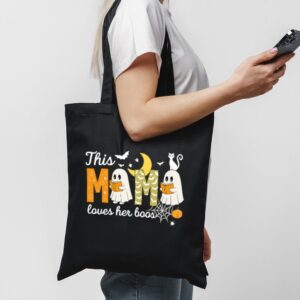 Tote Happy Halloween Mama Boo 1 Black