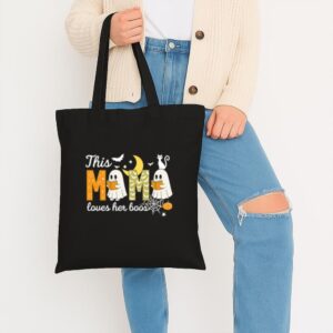 Tote Happy Halloween Mama Boo 7 Black