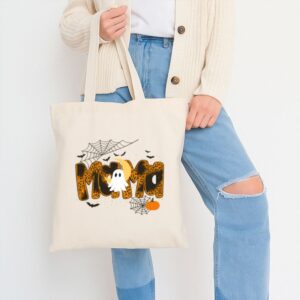 Tote Happy Halloween Mama Boo Favorite 11 Natural