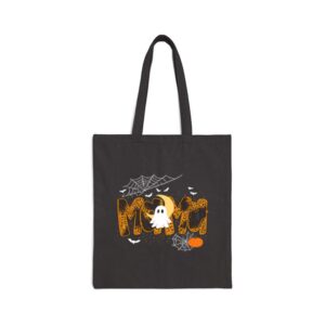 Tote Happy Halloween Mama Boo Favorite 16 Black