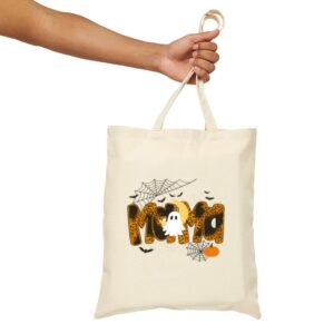Tote Happy Halloween Mama Boo Favorite 17 Natural