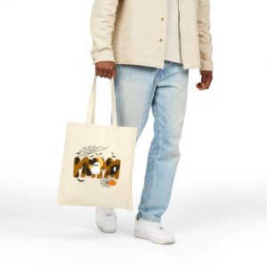 Tote Happy Halloween Mama Boo Favorite 20 Natural