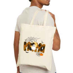 Tote Happy Halloween Mama Boo Favorite 23 Natural