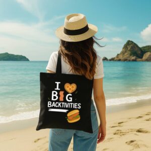 Tote I Love Big Backtivities 11 Black