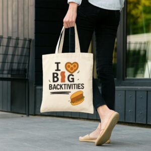 Tote I Love Big Backtivities 12 Natural