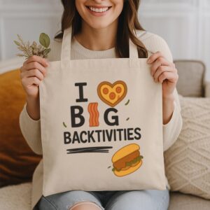 Tote I Love Big Backtivities 14 Natural